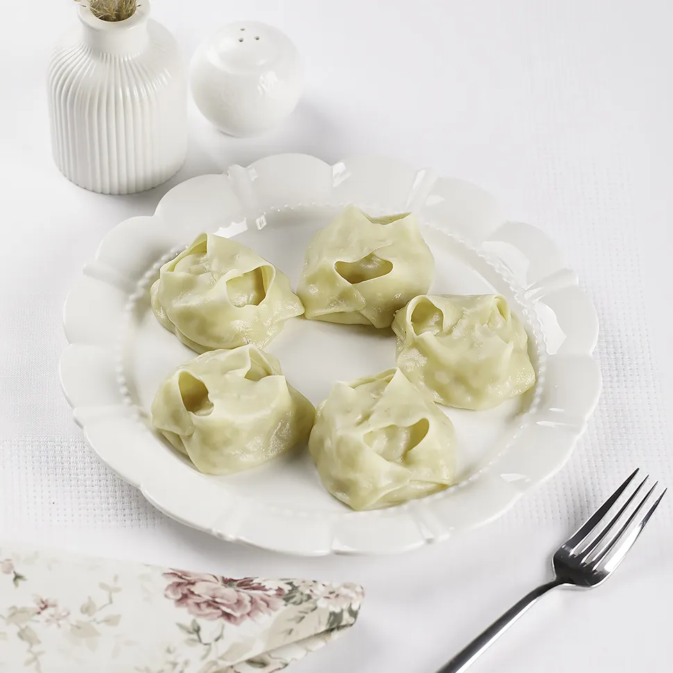 Манты с картошкой
